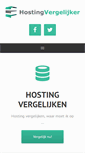 Mobile Screenshot of hostingvergelijker.nl